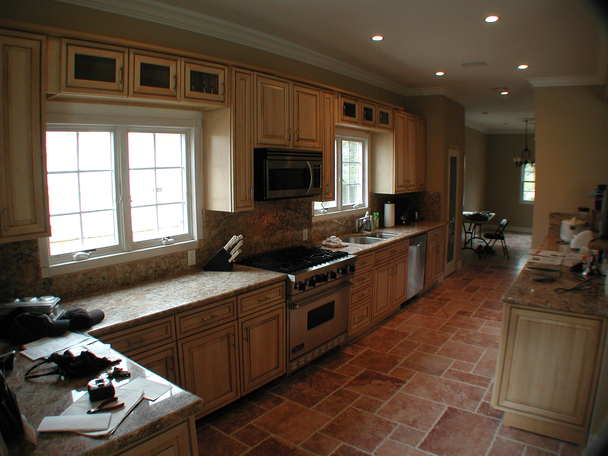 Allott Avenue kitchen after redevelopment